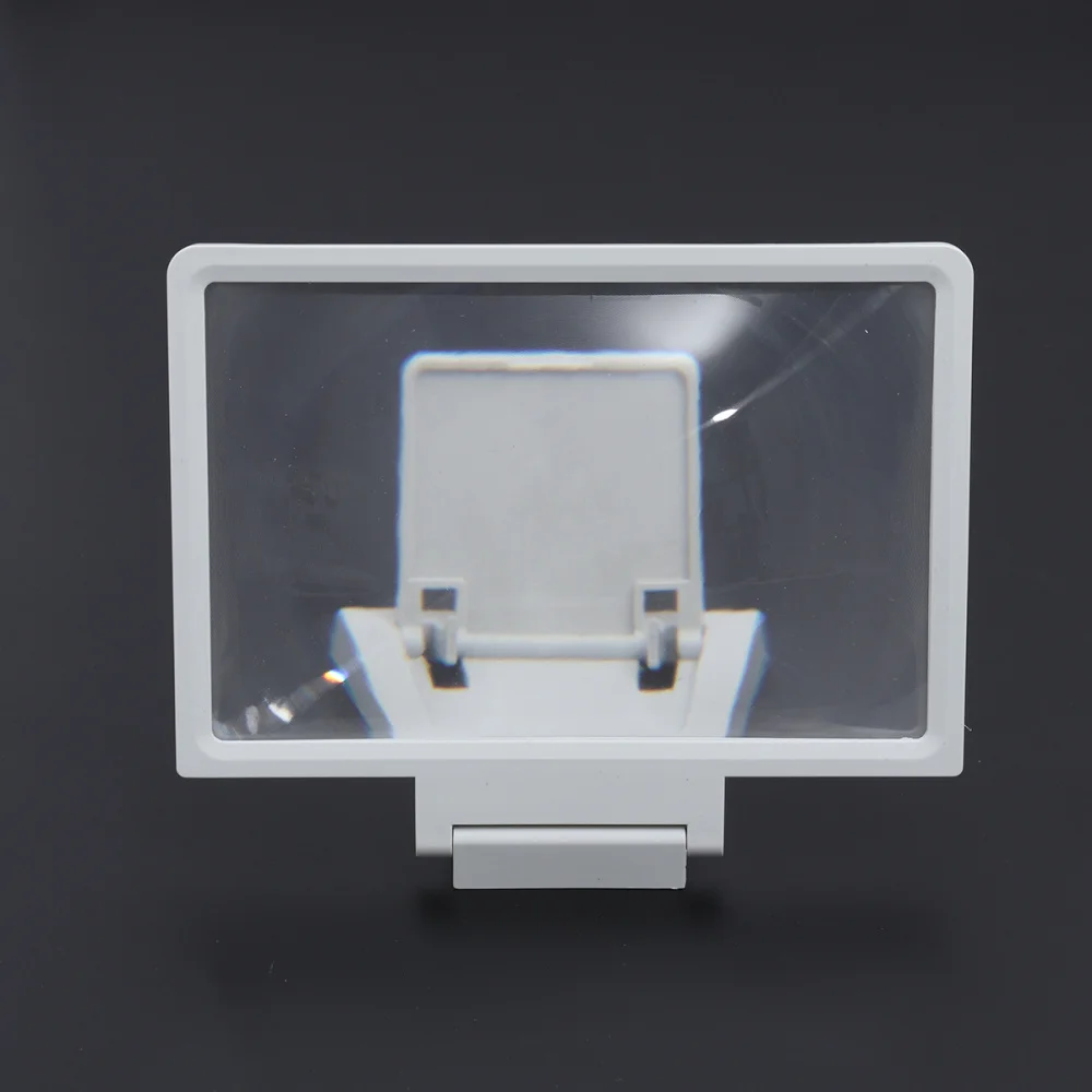 

Universal Screen Magnifier Cell Phone Movie Video Amplifier with Foldable Holder Stand (Black)