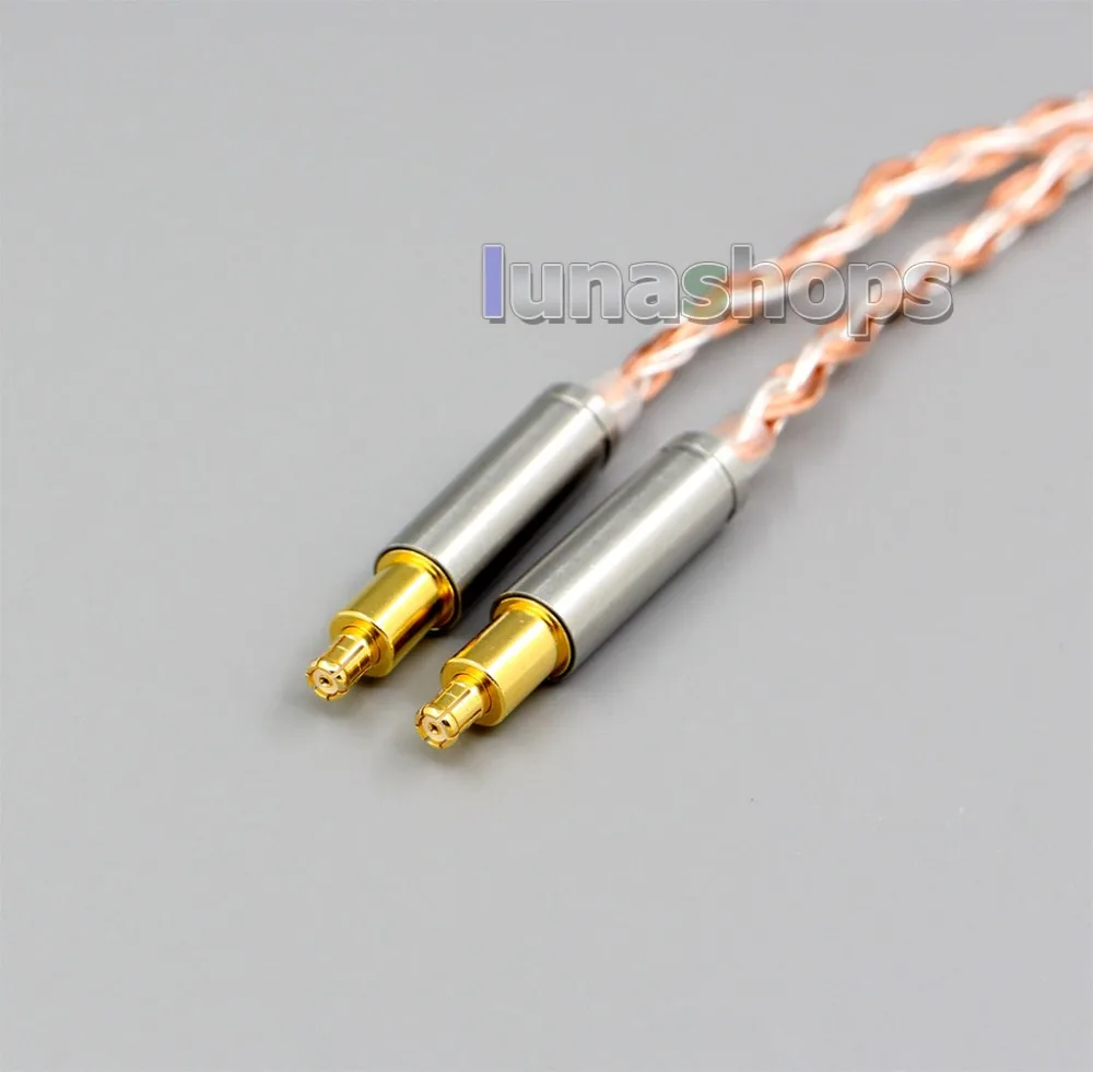 LN006394 3 5 мм 2 4 XLR сбалансированный 16-жильный OCC посеребренный кабель для звуковой