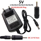 5 в постоянного тока 2,5 мм * 0,7 мм 100-240 В от переменного тока до 5 вольт адаптер питания А 2 А 3 А 4 А 5 А адаптер переменного тока универсальный ЕС США Австралия Великобритания
