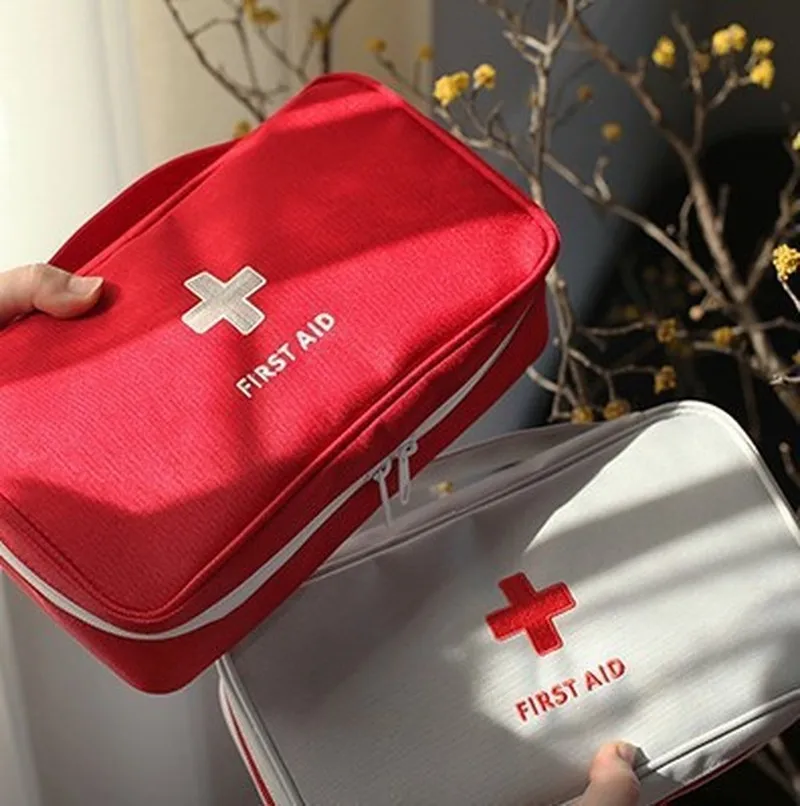 

230x130x75mm Outdoor First Aid Emergency Medical Kit Survival Bag Wrap Gear Hunt Travel Storage Bag Medicine Kit Home Storage