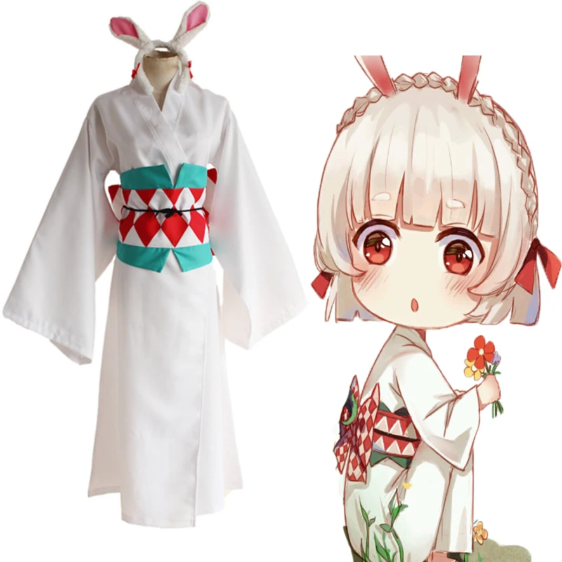 

Game Onmyoji Cosplay Costumes Mountain Rabbit Cosplay Costume Kimono Halloween Party Anime Cosplay Costume