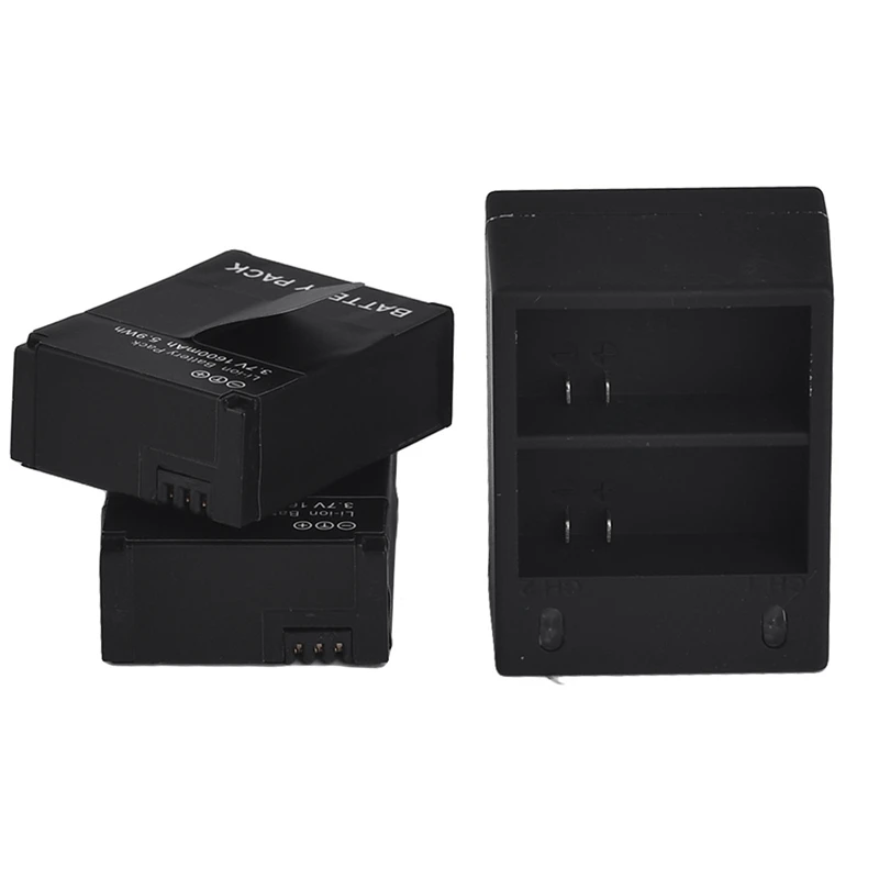 AHDBT-301 Батарея Зарядное устройство USB Dual чехол для спортивной камеры Hero 3 AHDBT302 экшн