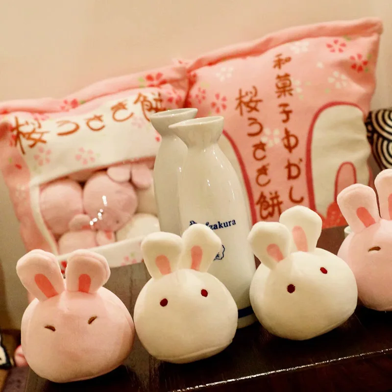 8 штук закуски пудинг мягкий плюшевый Игрушечный Кролик монстр плюшевая подушка