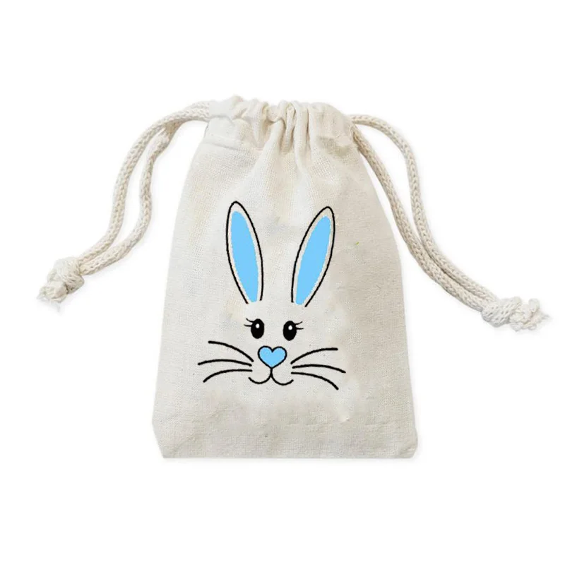 Милый Подарочный пакет в виде кролика сладкой шоколадной корзины Пасхальная