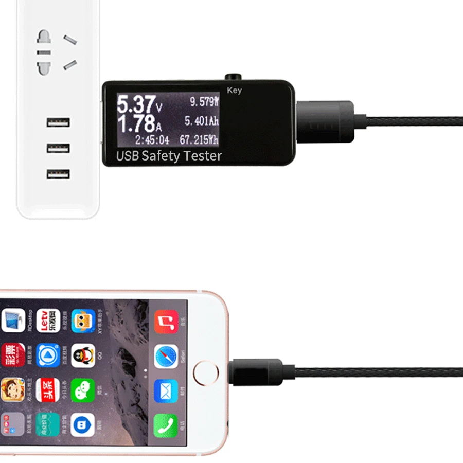 Qc3.0/qc2.0/MTK-PE USB триггер тестер/индукция Быстрая зарядка детектор напряжения