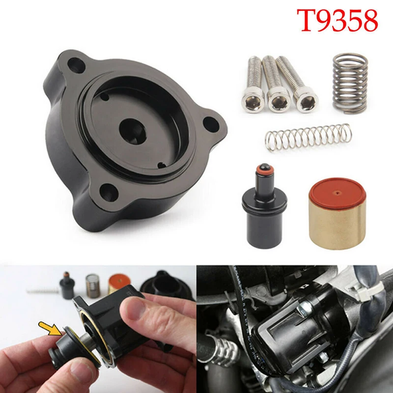 

T9358 Blow Off Valve Spacer BOV for Mercedes Benz W176 C180 E200 E250 Infiniti Q50 Ford Proton Volvo Diverter