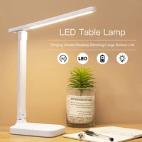 folding led desk lamp 3 color reading night light and eye protection usb charger dc 5v learn to protect your eyes