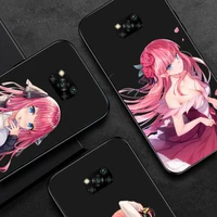 nakano nino anime cartoon phone case black color for xiaomi poco m3 f3 x3 lite 10t redmi note 11 10 7 8 9 9a lite pro coque