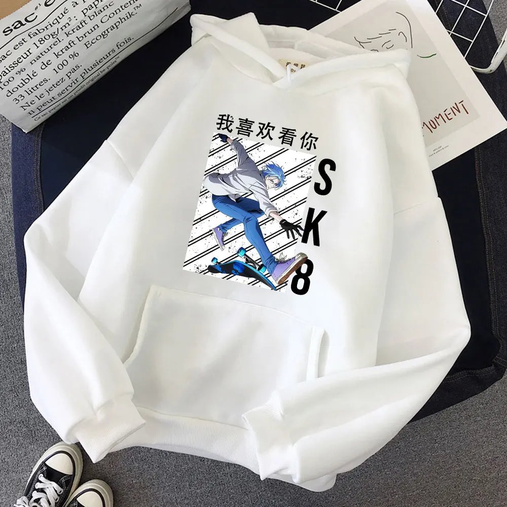 

Japanese Anime Spring Autumn Woman Streetwear Hoodies SK8 The Infinity Skateboard Hoodie Women Fashion Casual Hoody Sweatshirts