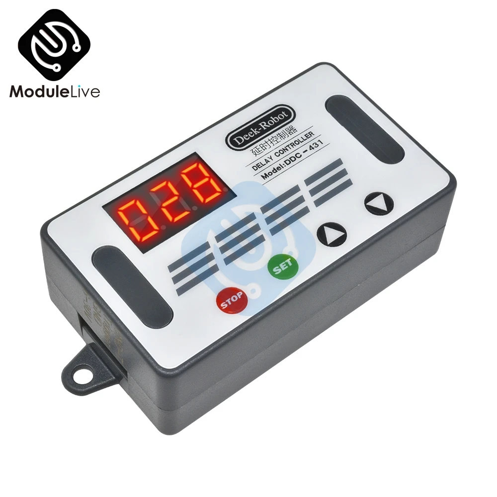 Цифровой светодиодный дисплей с Micro USB для автоматизации таймер задержки цикла
