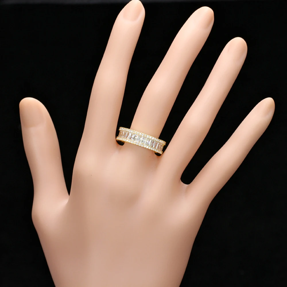 Модное Брендовое роскошное Женское Обручальное Кольцо ThreeGraces с фианитом в форме