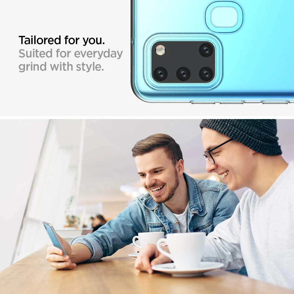 Case For Samsung Galaxy A21s TPU Silicon Clear Fitted Bumper Soft Case for Samsung A21s 6.5 A217F Transparent Back Cover
