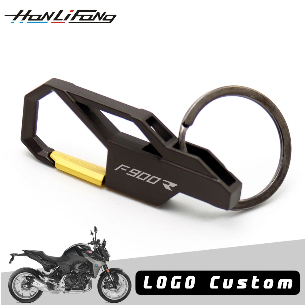 

Metal Keychain For Motorcycle Lettering Accessories for BMW F900R F900XR Custom Keyring Tag KeyDecorative Hooks