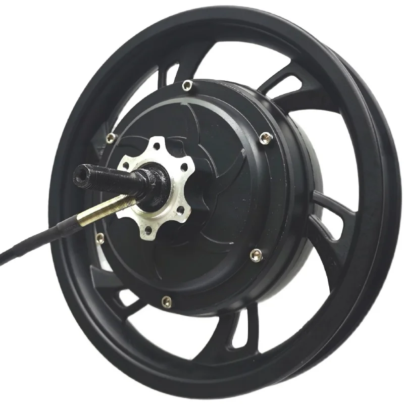 12-дюймовый полый мотор 36V48V350W литиевый Электрический велосипед Алюминиевый сплав