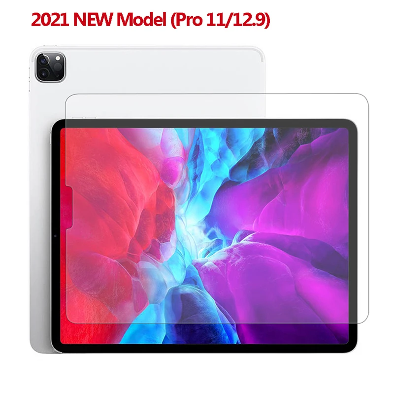 

Ударопрочное закаленное стекло для 2021 Ipad Pro 12,9 11, Защитная пленка для экрана 7-го 8-го Air 3 Air 4 2020, защитная стеклянная пленка для Ipad 10,2 10,5