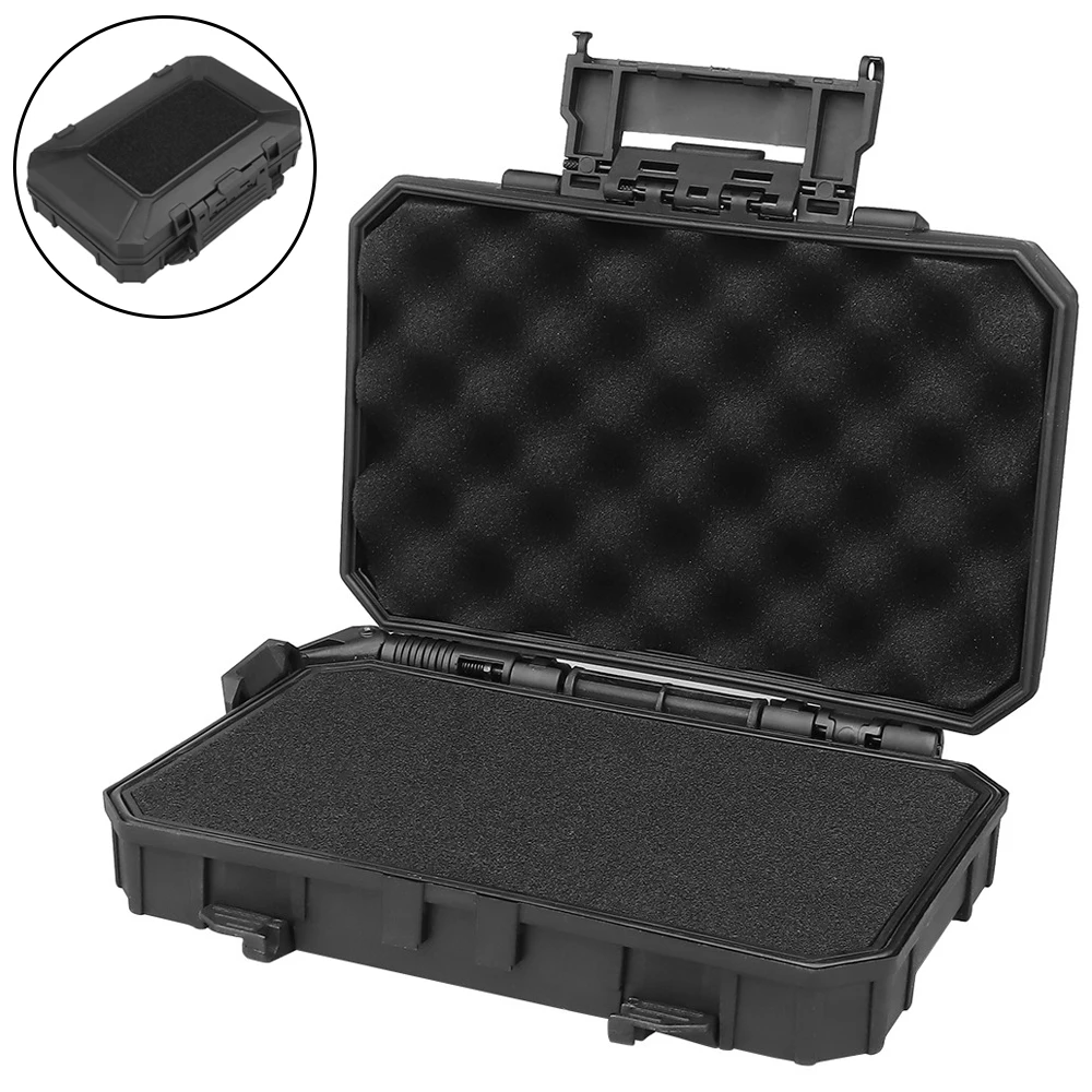 

Tactical Molle Equipment Case Military Storage Box Outdoor Tool Container Carrying Protective Case Hunting Survival Tool Bag