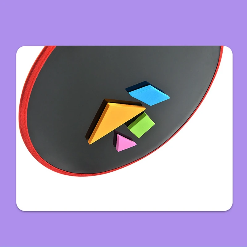 

Magnetic 3D Puzzle Tangram Game Learning Educational Drawing Board Games Toy Gift for Children