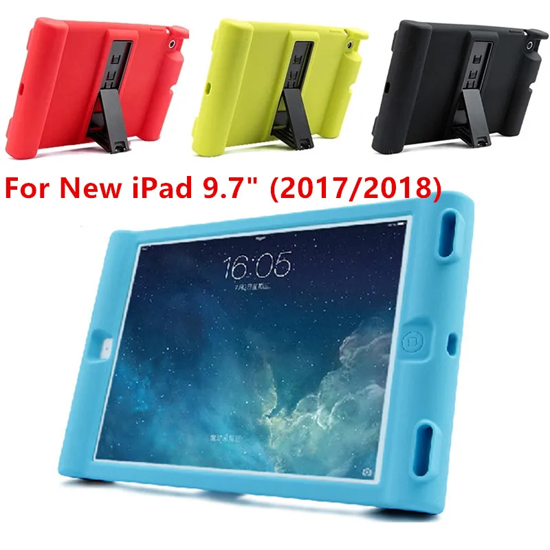 Для iPad 9 7 &quot(2017 2018) A1822 A1823 A1893 A1954 детский безопасный противоударный резиновый
