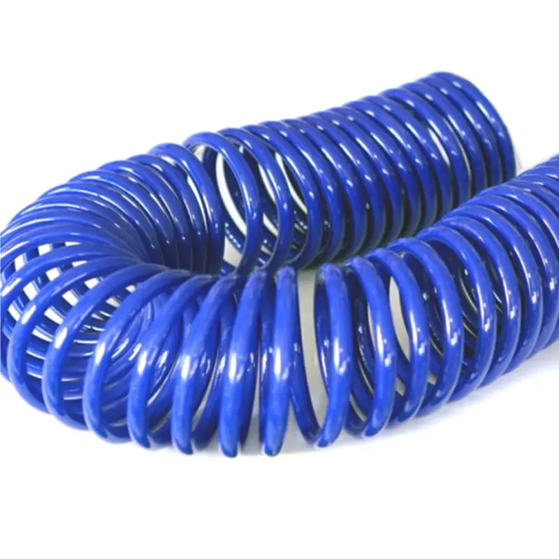 

10m/15m Garden Curly Water Hose Spring Tube for Spray Car Washer Flower Lawn Watering Pipe