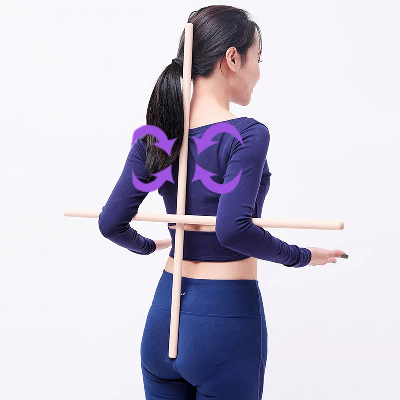 

Good Healthy Posture Corrector Back Shoulder Support Correct Brace Rod Yoga Sticks Tool Durable
