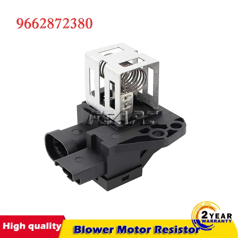 

9662872380 Blower Motor Resistor For Citroen C2, C3, C4, C5, DS3, for Peugeot 1007, 207, 208, 301, 2008, 407, 508 1267J6 1267J4