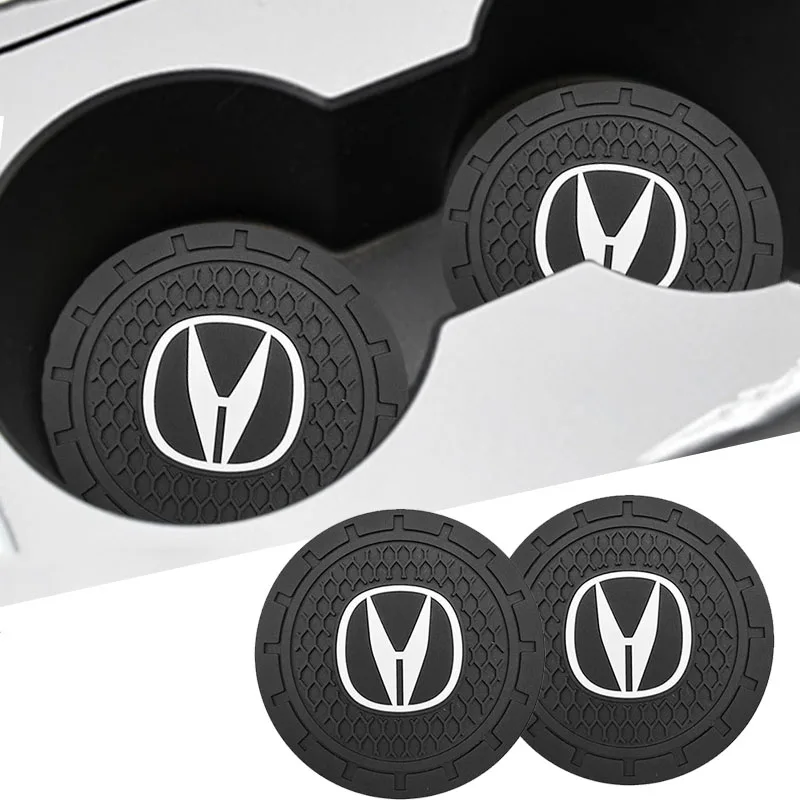 Автомобильные подставки из ПВХ Противоскользящий коврик для чашек интерьер Acura