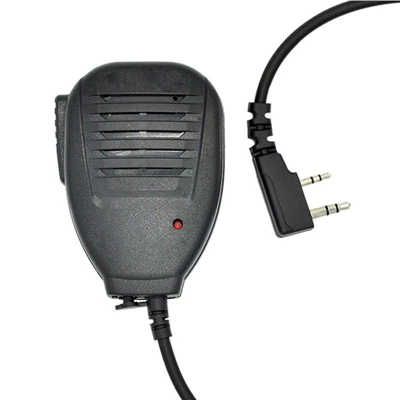Радио Ручной микрофон динамик для Walkie Talkie UV 5R Портативное двухстороннее радио