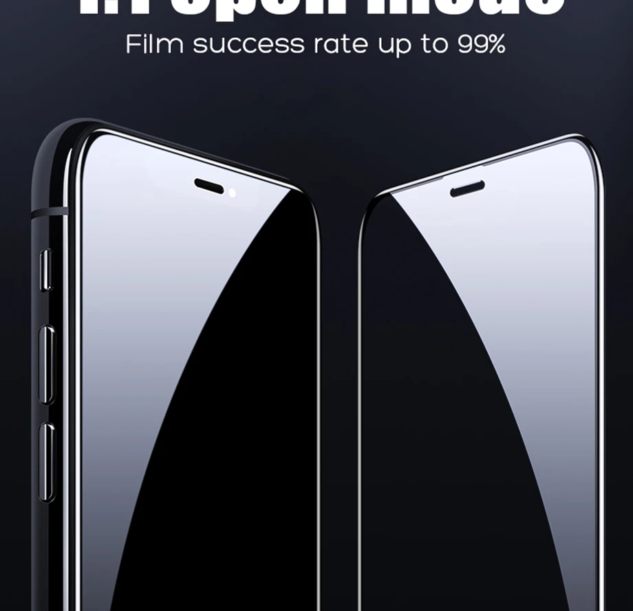 500D полное покрытие из закаленного стекла для iPhone 11 Pro Max стекло X XS Max XR Защитное стекло для экрана для iPhone 6 6s 7 8 Plus X пленка