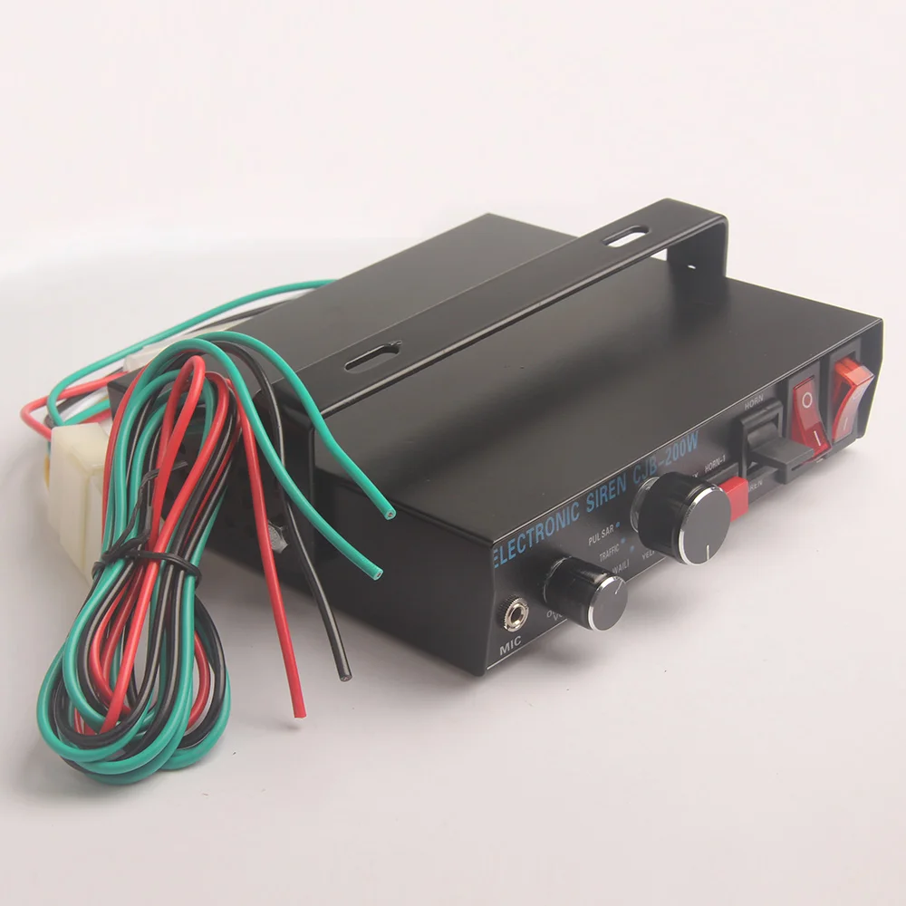 Сирена 12V 200W громкий 9 звук тон электронные сирены автомобиль грузовик