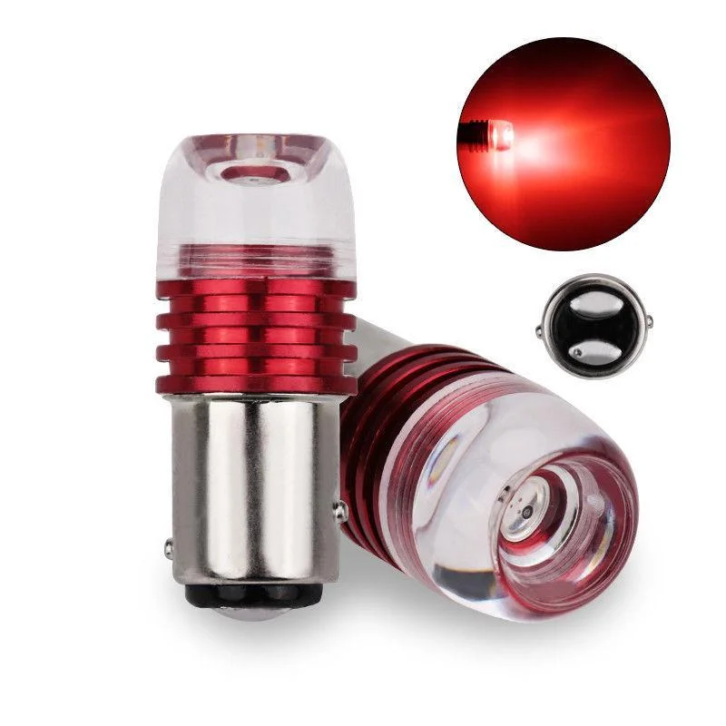 

1157 BAY15D LED Strobe Flash Light Brake Lamp Turn Signals Blink Light Red White Tail Stop Lights