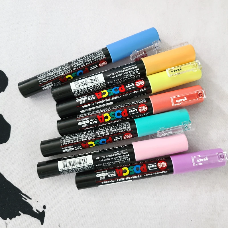 7 светильник UNI POSCA серия Mark Pen комбинированная покраска наполнение специальный