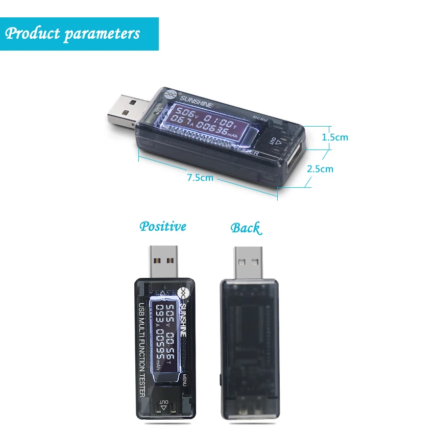 USB цифровой дисплей тестер Быстрая зарядка SS-302A power group Настольный индикатор напряжения тока поддерживает различные устройства