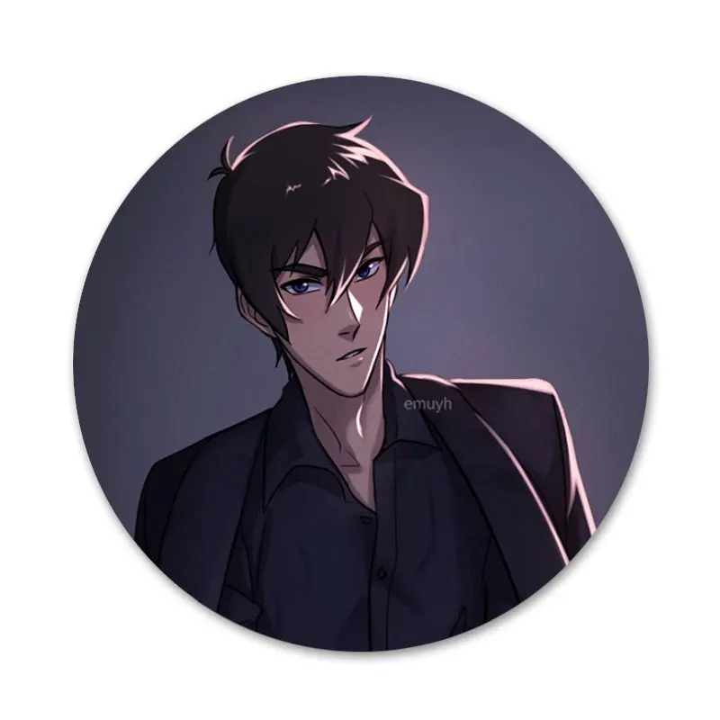 Значки keith вольтрон легендарный значки декоративные броши металлические