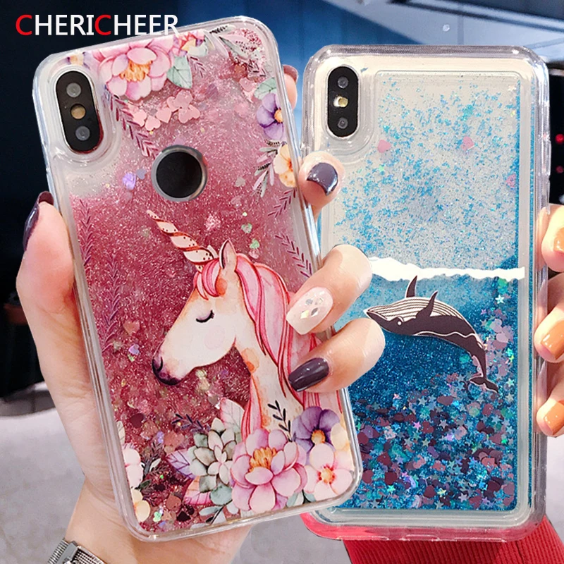 Glitter Liquid Case For Xiaomi Mi 10T Mi 10 Lite T Note 10 Mi 9T Pro 9 8 Lite Mi9 T SE Mi9T Pro A1 A2 Silicone Unicorn Cover