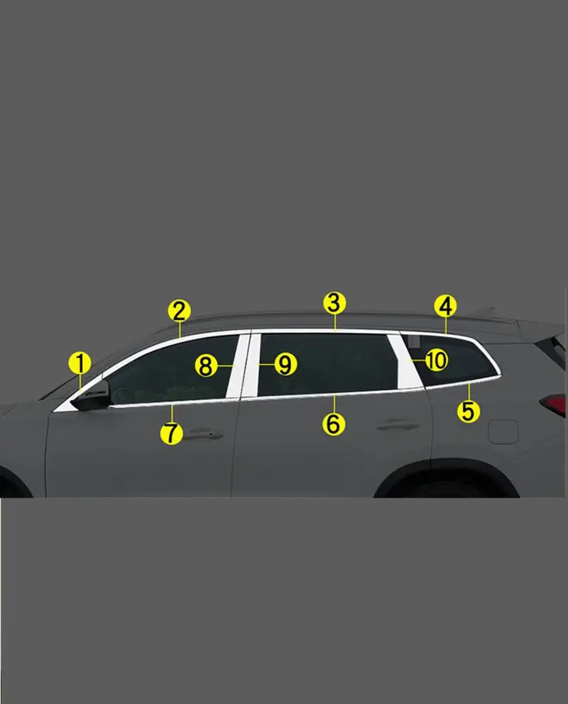 Высокого качества Нержавеющая сталь двери окна оконные наличники Накладка для