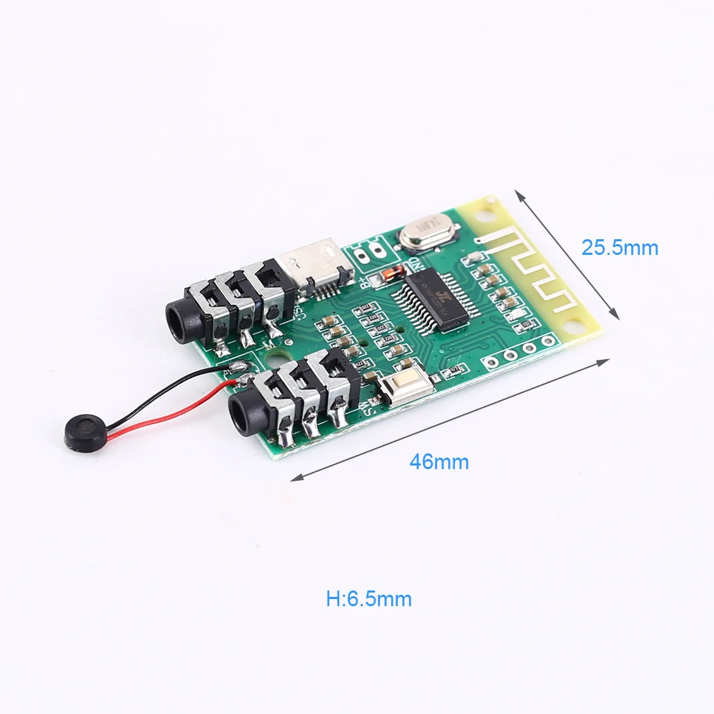 Беспроводной Bluetooth аудио передатчик приемник модуль V4.2 для микрофона AUX сигнал