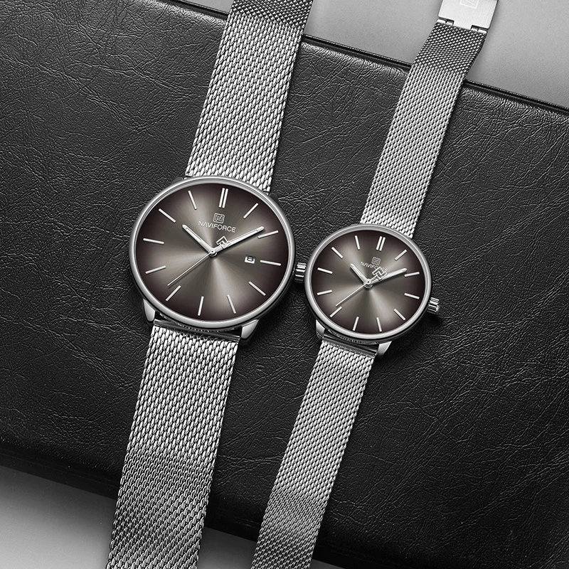 Часы наручные NAVIFORCE Мужские кварцевые брендовые Роскошные водонепроницаемые