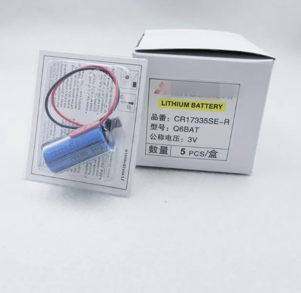 10 шт./лот новый оригинальный CR17335SE R (3 В) CR17335 Q6BAT 3 В литиевая батарея plc батареи с
