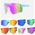 Мужские солнцезащитные очки, поляризационные зеркальные Спортивные очки с зелеными стеклами, tr90, с защитой uv400, с чехлом, 2021, горячая Распродажа