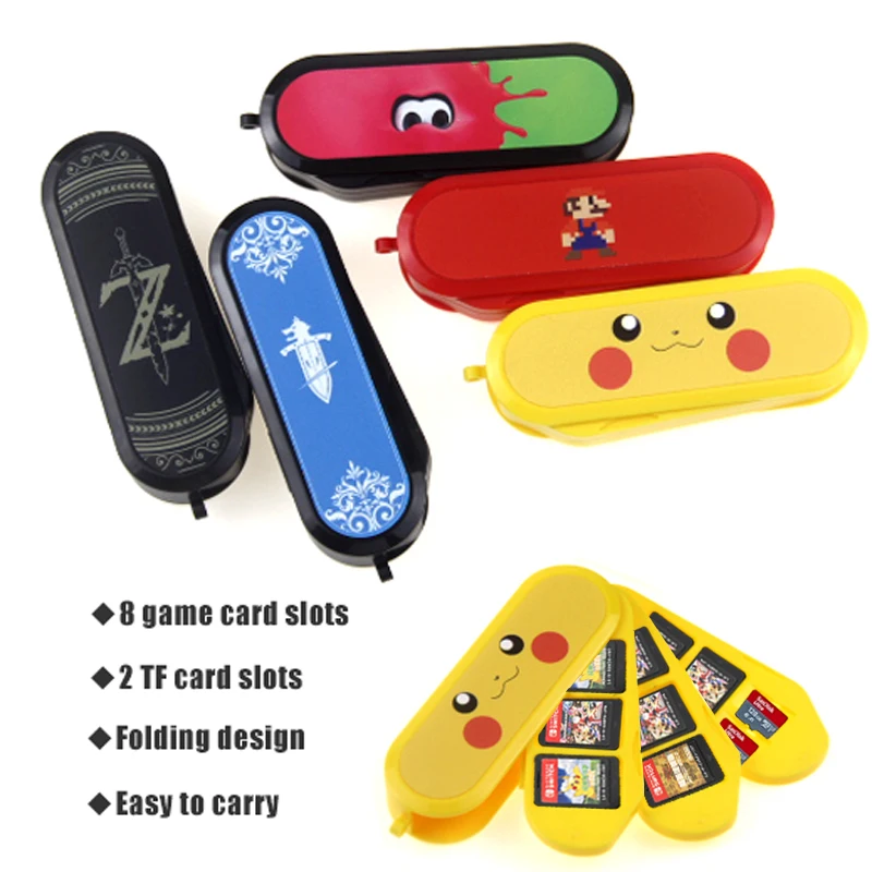 Новинка для Nintendo Switch/Switch Lite аксессуары чехол игровой карты N3DS игровые коробка