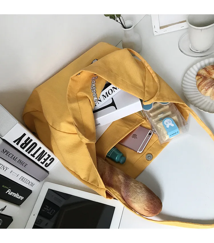 Новинка 2020 весенние холщовые синие сумки через плечо с животными вместительная