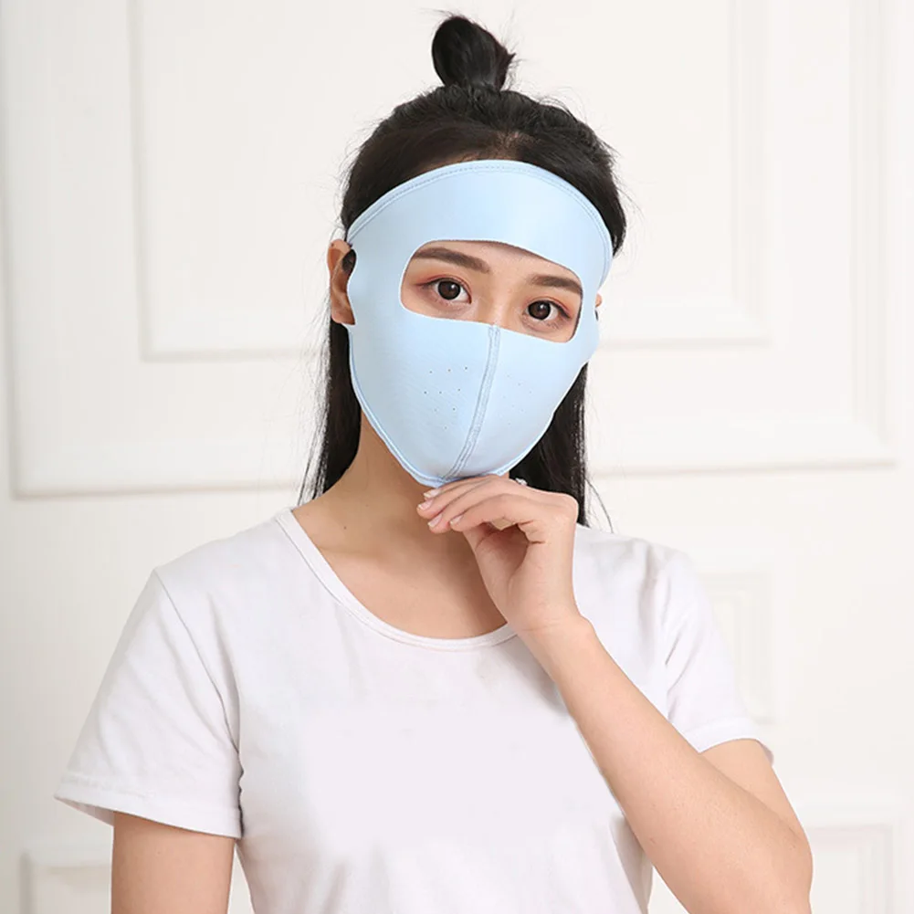 Для мужчин женщин летние против загрязнений моющиеся UV защитная маска для лица с