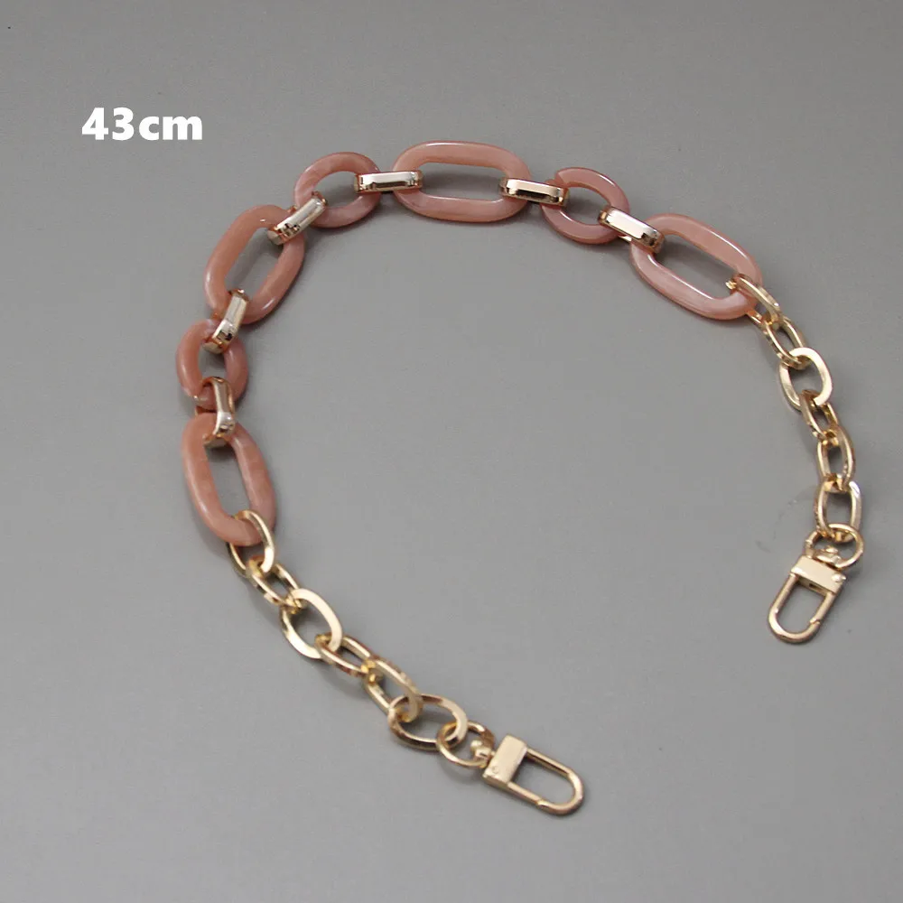 Маленькая акриловая сумка на цепочке 43 см винтажная портативная вечерняя