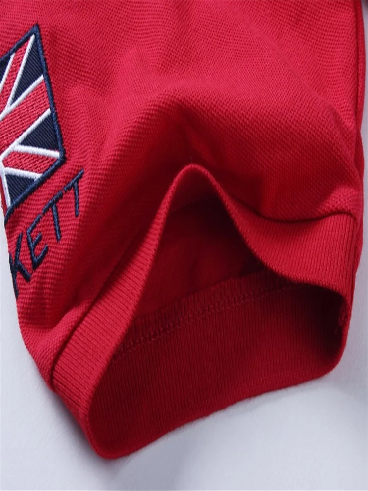 Мужская рубашка поло с коротким рукавом для гольфа летняя спортивная