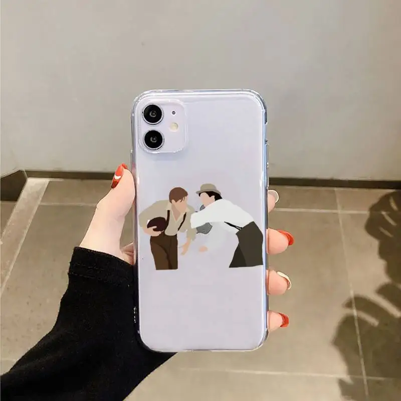 

The Vampire Diaries Stefan Damon Salvatore Phone Case Transparent soft For iphone 5c 6 6s 7 8 11 12 plus mini x xs xr pro max