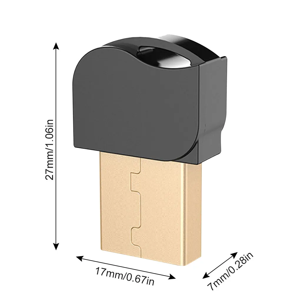 

Bluetooth 5.0 Computer Adapter Laptop USB Interface Bluetooth Transmitter Receiver Wireless Audio Adaptor