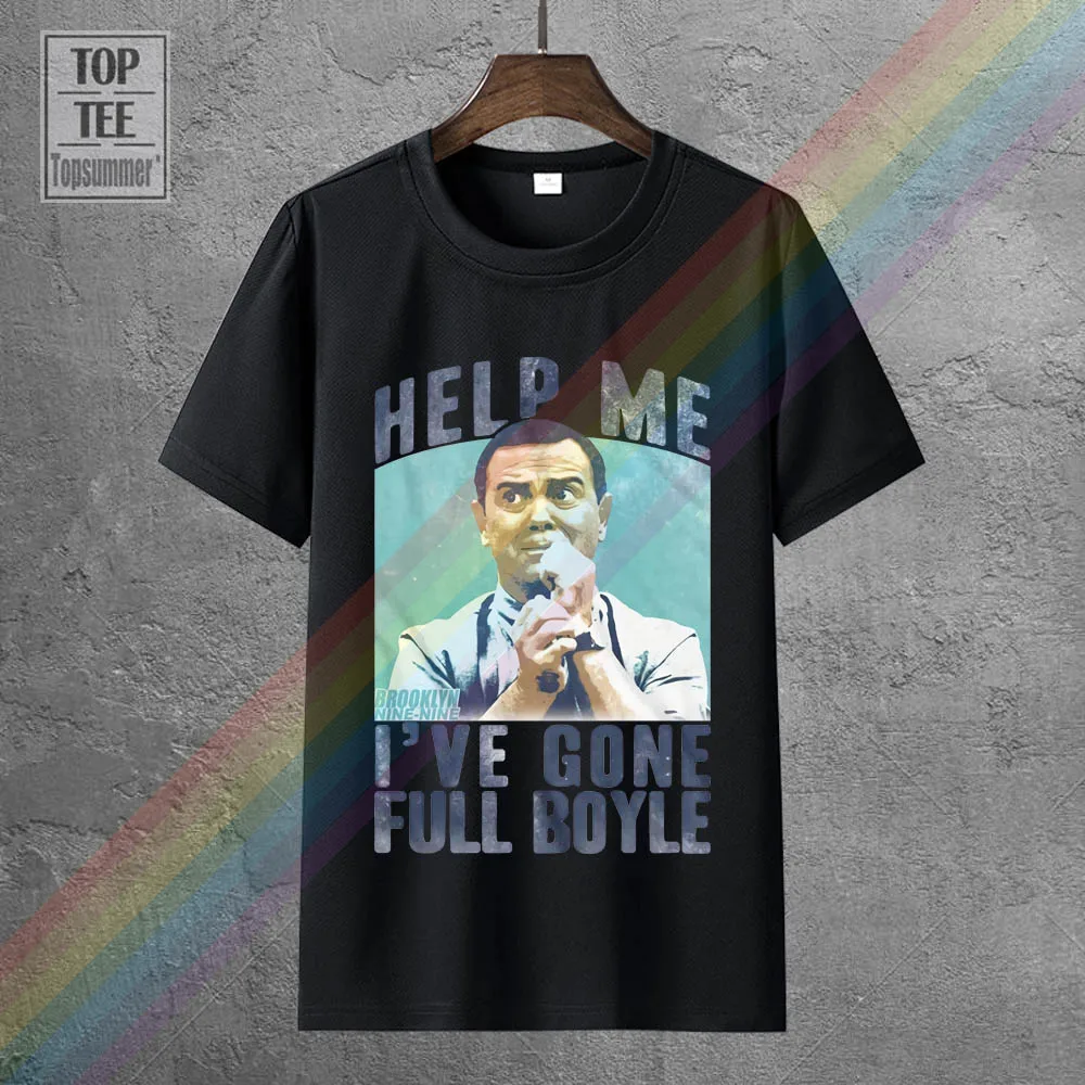 

T Shirt Fashion Brooklyn Nine Nine Sitcom Comedy Tv Show Series Full Boyle Adult T Shirt