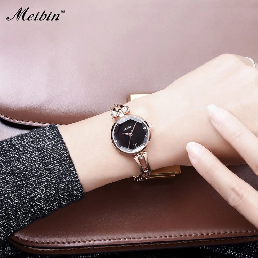 Часы женские кварцевые в японском стиле с браслетом | Наручные часы