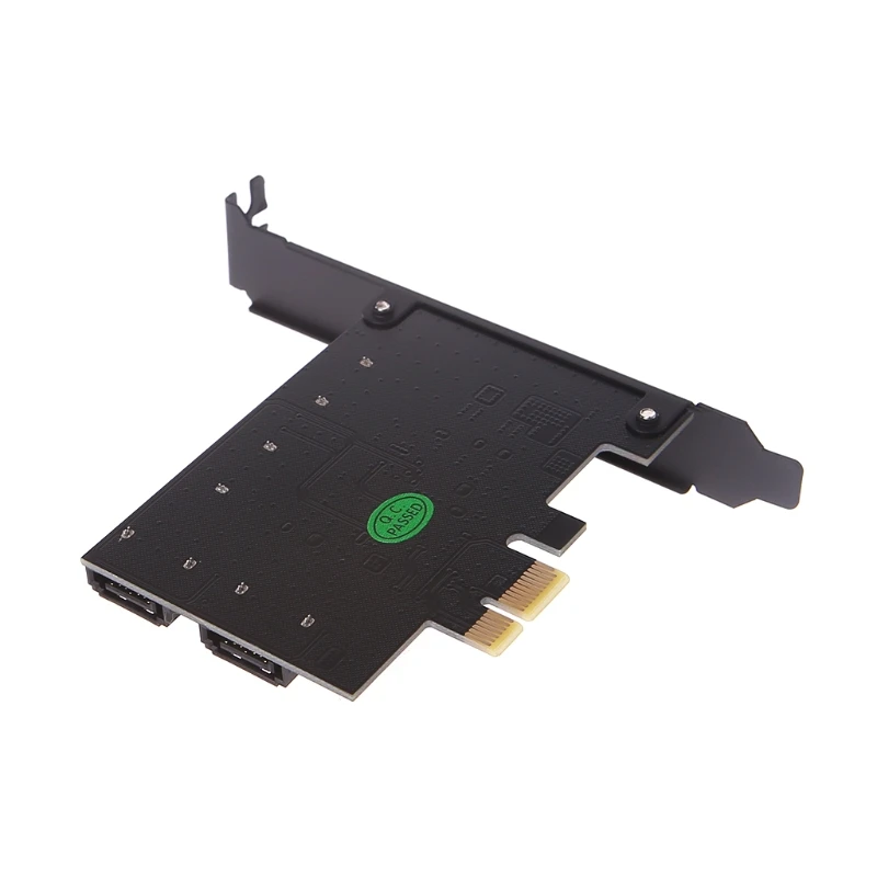 

PCI Express 1x To 4-Port Sata 3.0 6G Expansion Controller Card Marvell 88SE9215