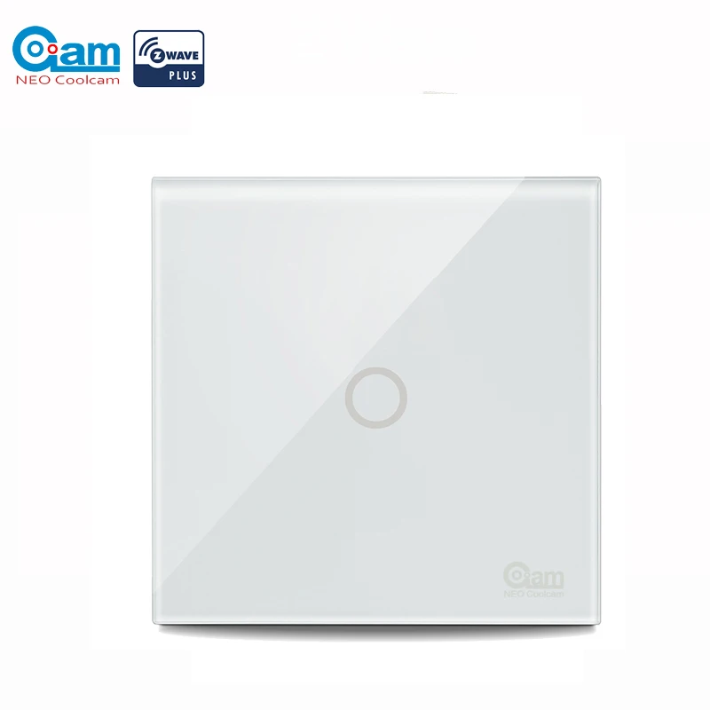 НЕО Coolcam Z Wave плюс 1CH ЕС настенный выключатель света домашней автоматизации Zwave